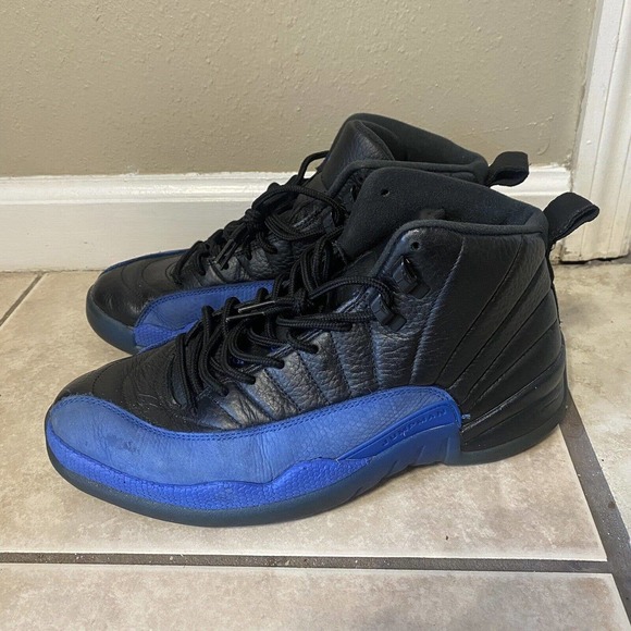 Nike Other - 2019 Nike Air Jordan 12 Retro "Black Game Royal" Mens Size 9 130690-014